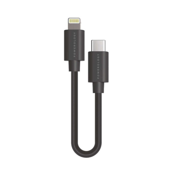 کابل تبدیل USB-C به لایتنینگ مدل P025BCLBK طول 0.25 متر